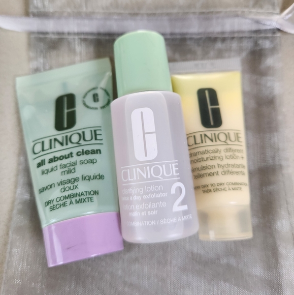Clinique Other - Clinique 3-Step Skin Care Kit - Skin Type 2 - Trial Set